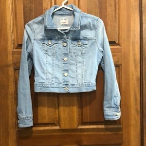 Jean jacket light colored